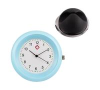 Watch With Nursing Stethoscope - Pocket Watch With Stethoscope Attack Medical Symbols | Precise Practical Accessory For Nurses, Medical Students And Professionals Of The S, azul, Consulte la