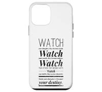 Watch Your Thought They Become Words Lao Tzu Taoism Wisdom Case for iPhone 12 mini