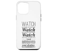 Watch Your Thought They Become Words Lao Tzu Taoism Wisdom Case for iPhone 12 Pro Max