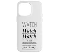Watch Your Thought They Become Words Lao Tzu Taoism Wisdom Case for iPhone 14 Pro Max
