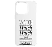 Watch Your Thought They Become Words Lao Tzu Taoism Wisdom Case for iPhone 15 Pro Max