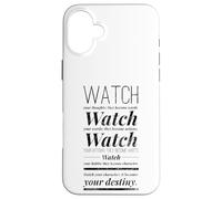 Watch Your Thought They Become Words Lao Tzu Taoism Wisdom Case for iPhone 16 Plus