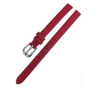 Watchband 6mm-22mm Genuine Leather Watch Strap, Plain Cowhide, Color 1, 8mm