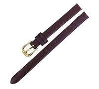 Watchband 6mm-22mm Genuine Leather Watch Strap, Plain Cowhide, Color 11, 20mm