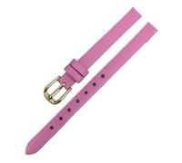 Watchband 6mm-22mm Genuine Leather Watch Strap, Plain Cowhide, Color 14, 16mm