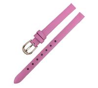 Watchband 6mm-22mm Genuine Leather Watch Strap, Plain Cowhide, Color 15, 18mm