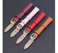 Watchband Soft Genuine Leather Watch Strap 10mm-24mm, Color 10, 22mm