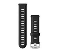 Watchband with silver buckle Garmin Forerunner 955 Noir TU