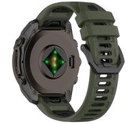 Watchbands Compatible with Garmin Approach S62, Quick Release, Silicone Band Replacement for Garmin Approach S60 (Army Green_Black)
