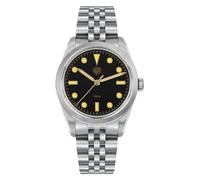 watchdives 36mm Quartz Watches, VH31 Movement WD1950S WD1960S Wristwatch Enamel Dial Bubble Mirror Men Watches 100m Waterproof Super Luminous Watch