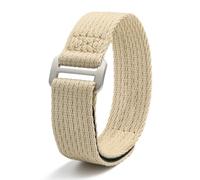 watchdives Nylon Watch Band, Hook and Loop Fasteners One Piece Watch Strap 20mm 22mm, Sport Watch Bands for Men Women, Fit for 6.3-9.0 inch Wrists