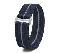 watchdives Nylon Watch Band, Hook and Loop Fasteners One Piece Watch Strap 20mm 22mm, Sport Watch Bands for Men Women, Fit for 6.3-9.0 inch Wrists