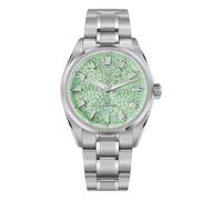 watchdives WD0003C Original Design Men's Watch VH31 Sweep Second Quartz Watch 36 mm Sapphire Glass Luxury Watch 100 m Waterproof, light green
