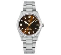 watchdives WD1960S V2 36.5mm Men's Quartz Watch, VH31 Sweep Second | Sapphire/K1 Crystal, 316L Stainless Steel, 100M Water Resistant, BGW9/C3 Lume, 10.6mm Slim Profile, Solid Bracelet