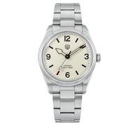 watchdives WD1960S V2 36.5mm Men's Quartz Watch, VH31 Sweep Second | Sapphire/K1 Crystal, 316L Stainless Steel, 100M Water Resistant, BGW9/C3 Lume, 10.6mm Slim Profile, Solid Bracelet