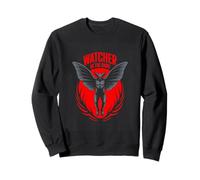 Watcher In The Dark Mothman Cryptid Horror Gothic Sweatshirt