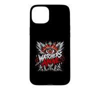 Watchers Above Fiery All Seeing Angel Case for iPhone 15 Plus