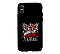 Watchers Above Fiery All Seeing Angel Case for iPhone X/XS