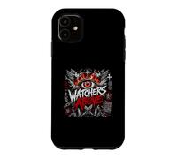 Watchers Above Heaven Is Not Silent Eye Flames Case for iPhone 11