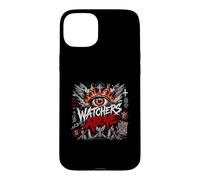 Watchers Above Heaven Is Not Silent Eye Flames Case for iPhone 15 Plus