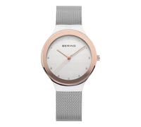 BERING Women Analog Quartz Classic Collection Watch with stainless steel Strap and Sapphire Crystal 12934-060
