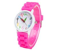 Watches for Boys 13-15 Children Toddler Wrist for Boys Little Child Learn to Tell Time Watch for Girls (Hot Pink, One Size)