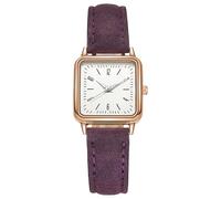 Watches for Men with Leather Wrist Stainless Wrist Watches Creative Women Watch Leather Watches (H, One Size)
