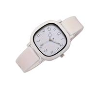 Watches For Women: Casual Watch With Silicone Strap 23Cm, Solid Color Wristwatches, Waterproof Watch For Birthday Examination, Commuting, Mother, Girlfriend, Ado, Creamy, Consulte la descripción