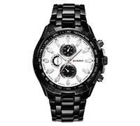 Watches for Women Mens Waterproof Business Men's Steel Quartz Watch Casual Ddial Curren Big Fashion Men's Watch Mens Watch Ladies Watches (C, One Size)