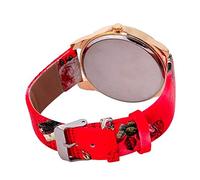 Watches for Women Tower Pattern Band Analog Quartz Wrist Watches RD (Red, One Size)
