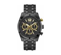 Guess , Resistance Multifunction Watch Black Gold ,Black male, Sizes: ONE SIZE