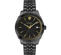 Versace VEV901823 Wristwatch Icon Classic 42mm 5ATM Quartz Unisex Black Link ...