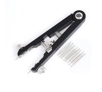Watches Spring Bar Repair Tool, Spring Bar Plier Tool Set with Durable 8 Tips Pins Spring Bar Tweezer Tool for Watch Wrist Bands Strap Removal Repair Fix Kit (Black)