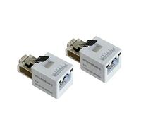 WatchfulEyE WTH-SG/RJ45-S x2pcs Direct in Line Plug-in Ethernet Surge Protector