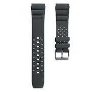WatchGecko Abyss PU Rubber ProDive Watch Strap [Grey, 20mm]
