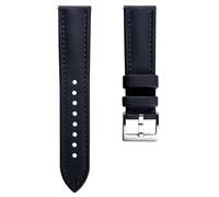 WatchGecko Atlas Sailcloth Strap, Blue, 20mm