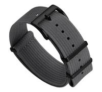 WatchGecko Ridge Nylon Watch Strap | Military Style Nylon Replacement Watch Band, Ridged Texture, Rugged, Quick-Drying And Secure For Outdoor Activities.