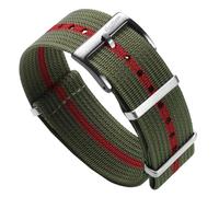 WatchGecko Ridge Nylon Watch Strap | Military Style Nylon Replacement Watch Band, Ridged Texture, Rugged, Quick-Drying And Secure For Outdoor Activities.