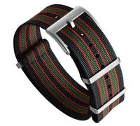 WatchGecko Ridge Nylon Watch Strap | Military Style Nylon Replacement Watch Band, Ridged Texture, Rugged, Quick-Drying And Secure For Outdoor Activities.