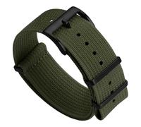 WatchGecko Ridge Nylon Watch Strap | Military Style Nylon Replacement Watch Band, Ridged Texture, Rugged, Quick-Drying And Secure For Outdoor Activities.