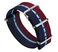WatchGecko Standard Issue Nylon Watch Strap | Classic British MoD Inspired Nylon Watch Band, Stainless Steel Hardware, Double Layered, Military Style, Suits All Watches