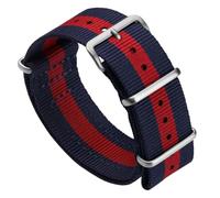 WatchGecko Standard Issue Nylon Watch Strap | Classic British MoD Inspired Nylon Watch Band, Stainless Steel Hardware, Double Layered, Military Style, Suits All Watches