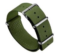 WatchGecko Standard Issue Nylon Watch Strap | Classic British MoD Inspired Nylon Watch Band, Stainless Steel Hardware, Double Layered, Military Style, Suits All Watches