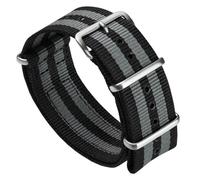 WatchGecko Standard Issue Nylon Watch Strap | Classic British MoD Inspired Nylon Watch Band, Stainless Steel Hardware, Double Layered, Military Style, Suits All Watches