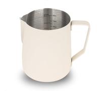 watchget 32oz/900ml Stainless Steel Milk Frothing Jug & Espresso Steamer - Professional Coffee Accessories for Latte Art, Cappuccino, Hot Chocolate, Creamy White