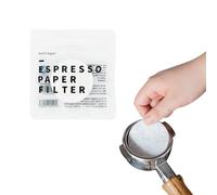 watchget 51mm Espresso Paper Filters - 1000 Pcs Unbleached Coffee Filter Papers for 51mm Portafilter Baskets, Compatible with Espresso Machines and Coffee Maker Accessories