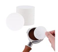 watchget 55mm Espresso Paper Filter - Unbleached Coffee Filter Paper Coffee Puck Screen Portafilter Paper Filters Compatible with Bottom of 58mm Portafilters Basket Espresso Machine, 1000 Pieces