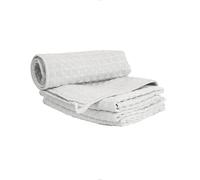 watchget Barista Micro Cloth 4 Pack Microfiber Barista Cleaning Towels Coffee Cleaning Accessories for Espresso Machine, Steam Wand, Countertop, Kitchen Dish Rag Waffle Weave Light Grey(12"x12")