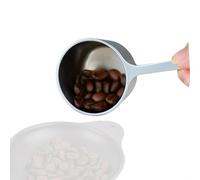 watchget Coffee Scoop 1 Tablespoon Metal Measuring Spoon for Coffee Beans, Ground Coffee, Tea, Milk, Short Handle Measuring Scoop Kitchen Tool