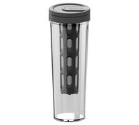 watchget Portable Cold Brew Coffee Maker 34oz/1L Iced Coffee Maker and Tea Brewer Leak-Proof Removable Fine Mesh Filter Perfect for Outdoor Camping Trip (Dark Grey)